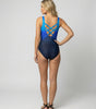 Sporty Backless Swimsuit for Women