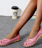 Ballerines En Cuir Microfibre Confortables Pour Femme | Idéales pour le Quotidien - Emilia Lane