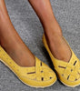 Ballerines En Cuir Microfibre Confortables Pour Femme | Idéales pour le Quotidien - Emilia Lane