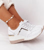Basket Compensée Confort en Simili Cuir pour Femme - Emilia Lane