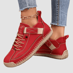 Basket Confort en Toile pour Femme - Emilia Lane