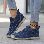 Basket Confort en Toile pour Femme - Emilia Lane
