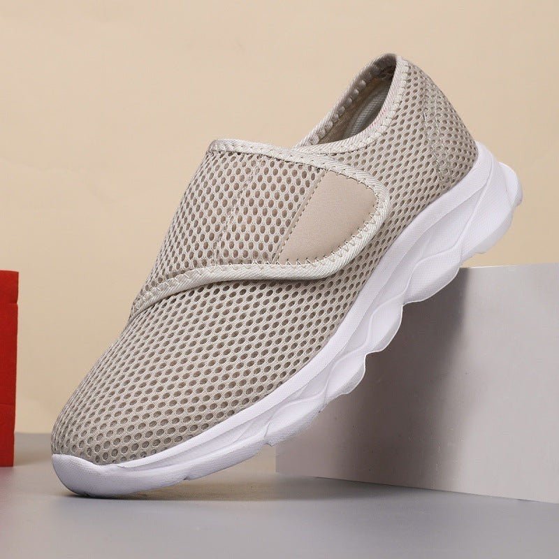 Basket Confort pour Pieds Larges en Maille Respirante pour Femme - Emilia Lane