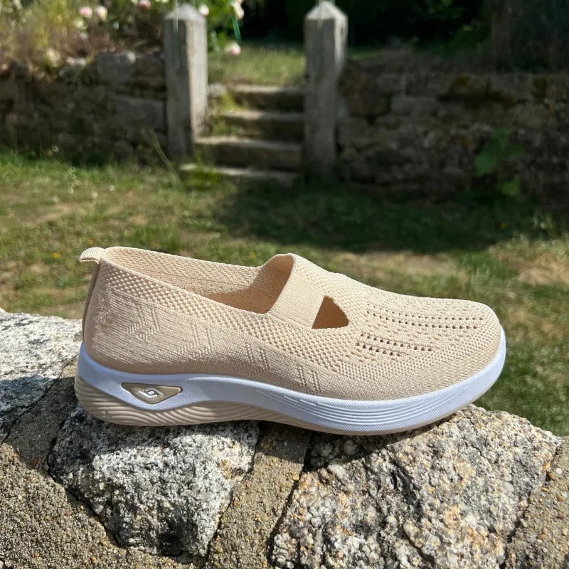 Basket Confortable et Légère Sans Lacets en Maille pour Femme - Emilia Lane