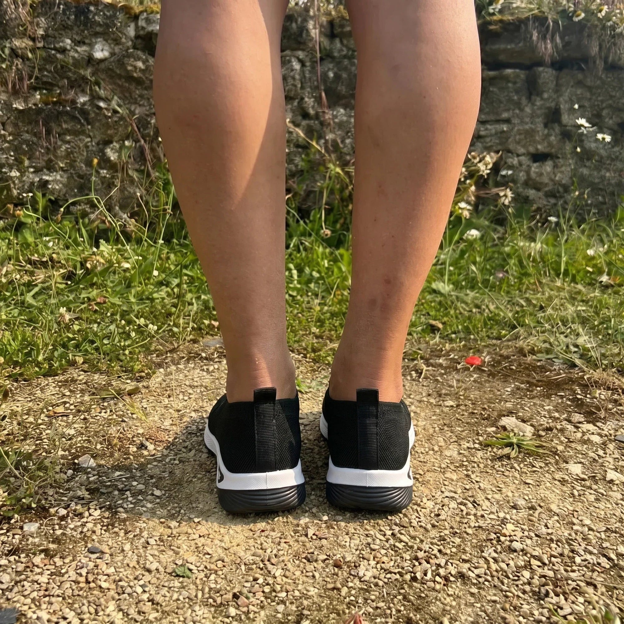 Basket Confortable et Légère Sans Lacets en Maille pour Femme - Emilia Lane