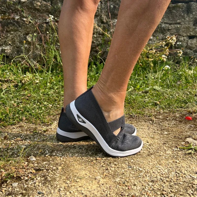 Basket Confortable et Légère Sans Lacets en Maille pour Femme - Emilia Lane