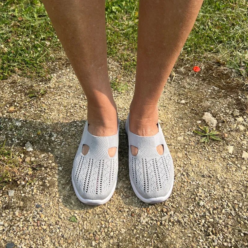 Basket Confortable et Légère Sans Lacets en Maille pour Femme - Emilia Lane