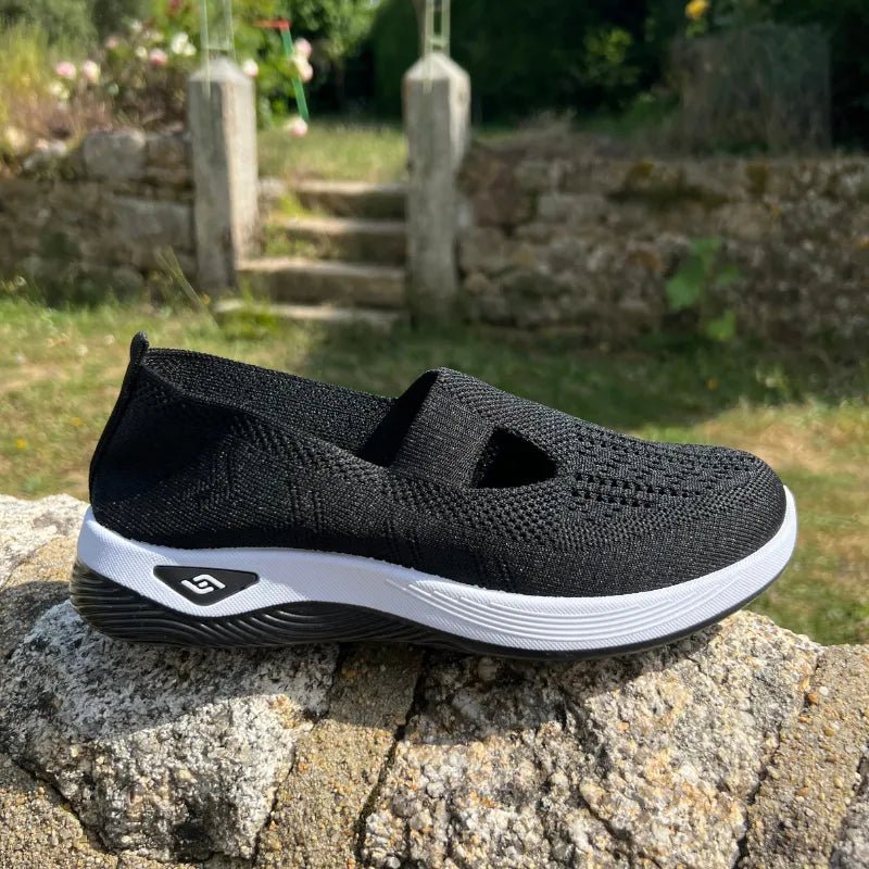 Basket Confortable et Légère Sans Lacets en Maille pour Femme - Emilia Lane