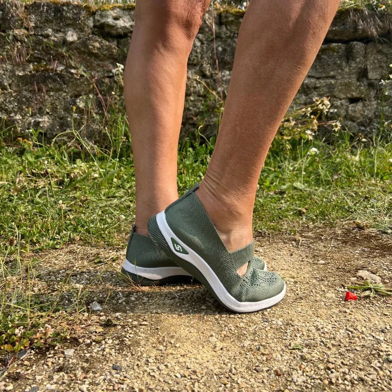 Basket Confortable et Légère Sans Lacets en Maille pour Femme - Emilia Lane