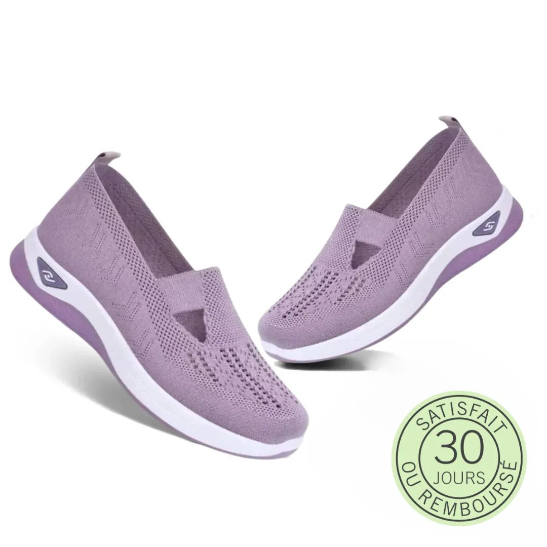 Basket Confortable et Légère Sans Lacets en Maille pour Femme - Emilia Lane