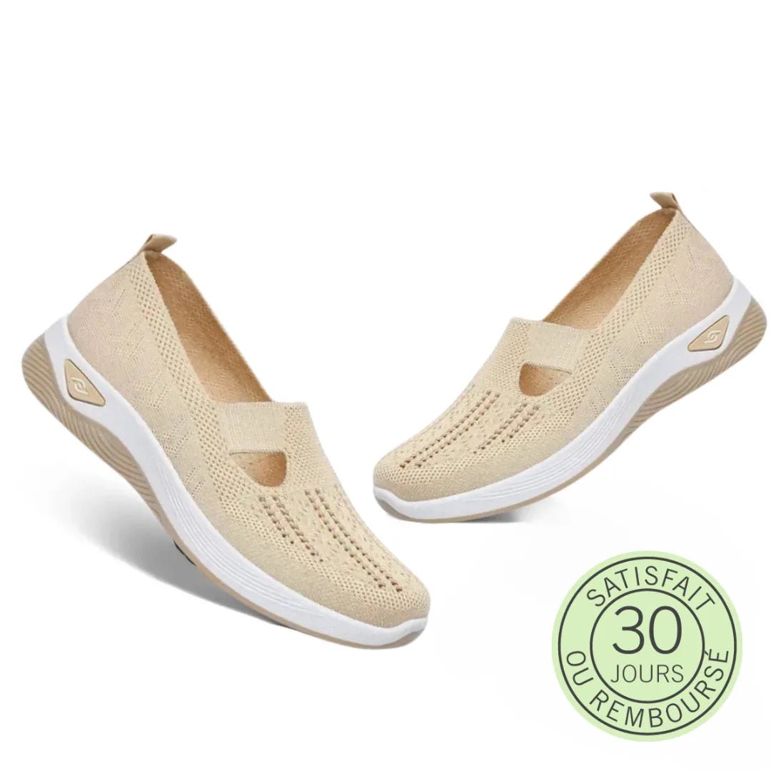 Basket Confortable et Légère Sans Lacets en Maille pour Femme - Emilia Lane
