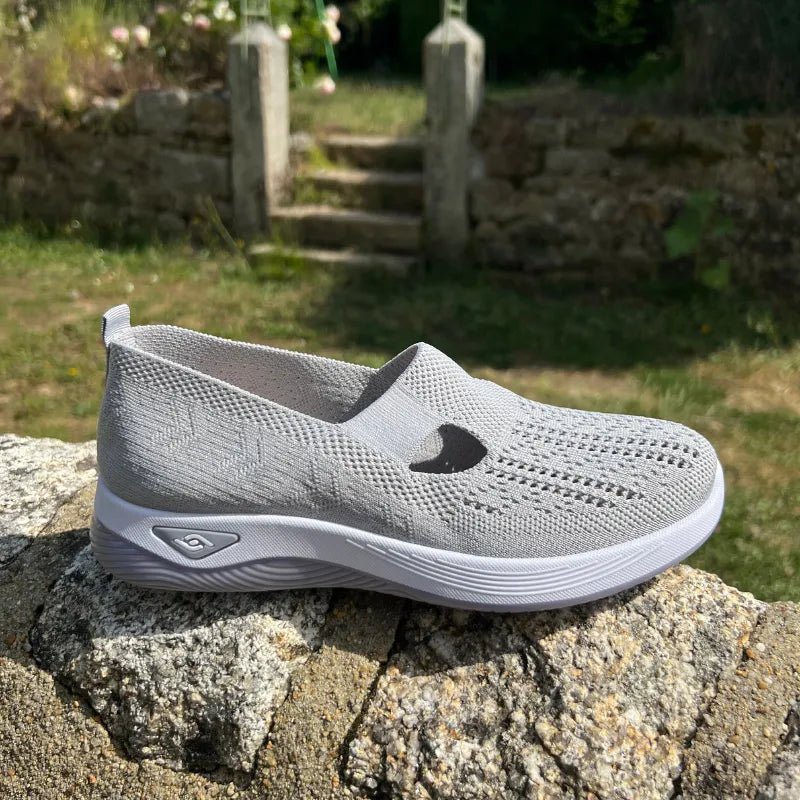 Basket Confortable et Légère Sans Lacets en Maille pour Femme - Emilia Lane