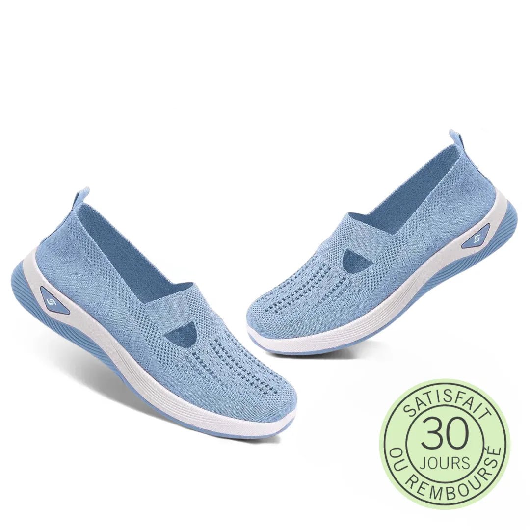 Basket Confortable et Légère Sans Lacets en Maille pour Femme - Emilia Lane