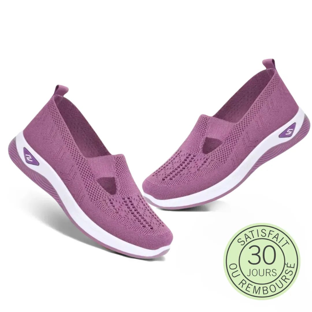 Basket Confortable et Légère Sans Lacets en Maille pour Femme - Emilia Lane