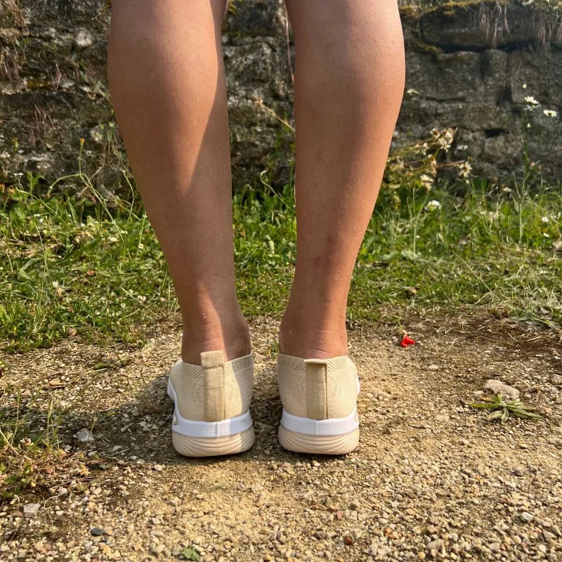 Basket Confortable et Légère Sans Lacets en Maille pour Femme - Emilia Lane