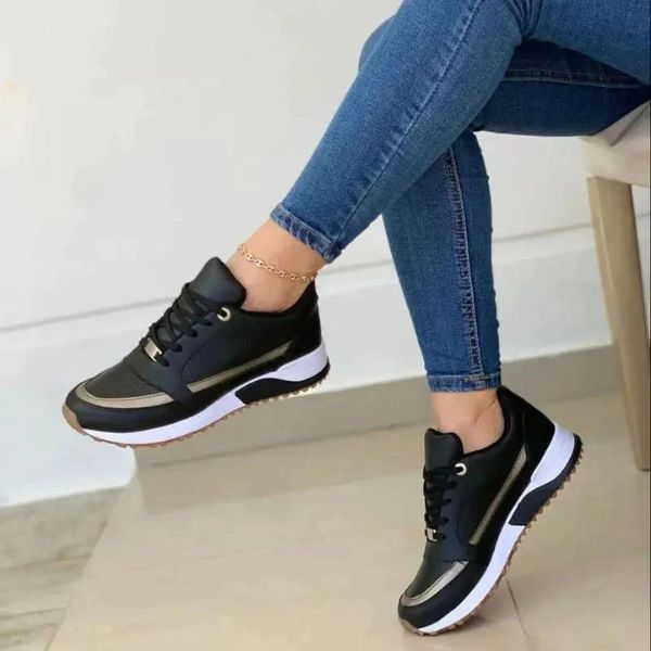 Basket Running Légère et Respirante en Tissu à Lacets pour Femme - Emilia Lane