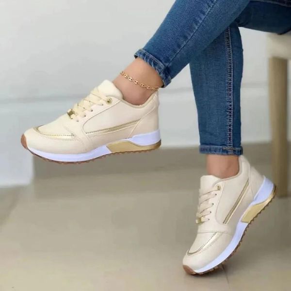 Basket Running Légère et Respirante en Tissu à Lacets pour Femme - Emilia Lane
