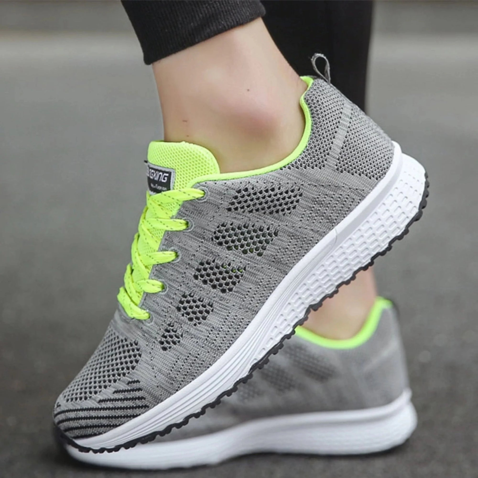 Basket Running Sport en Maille pour Femme - Emilia Lane