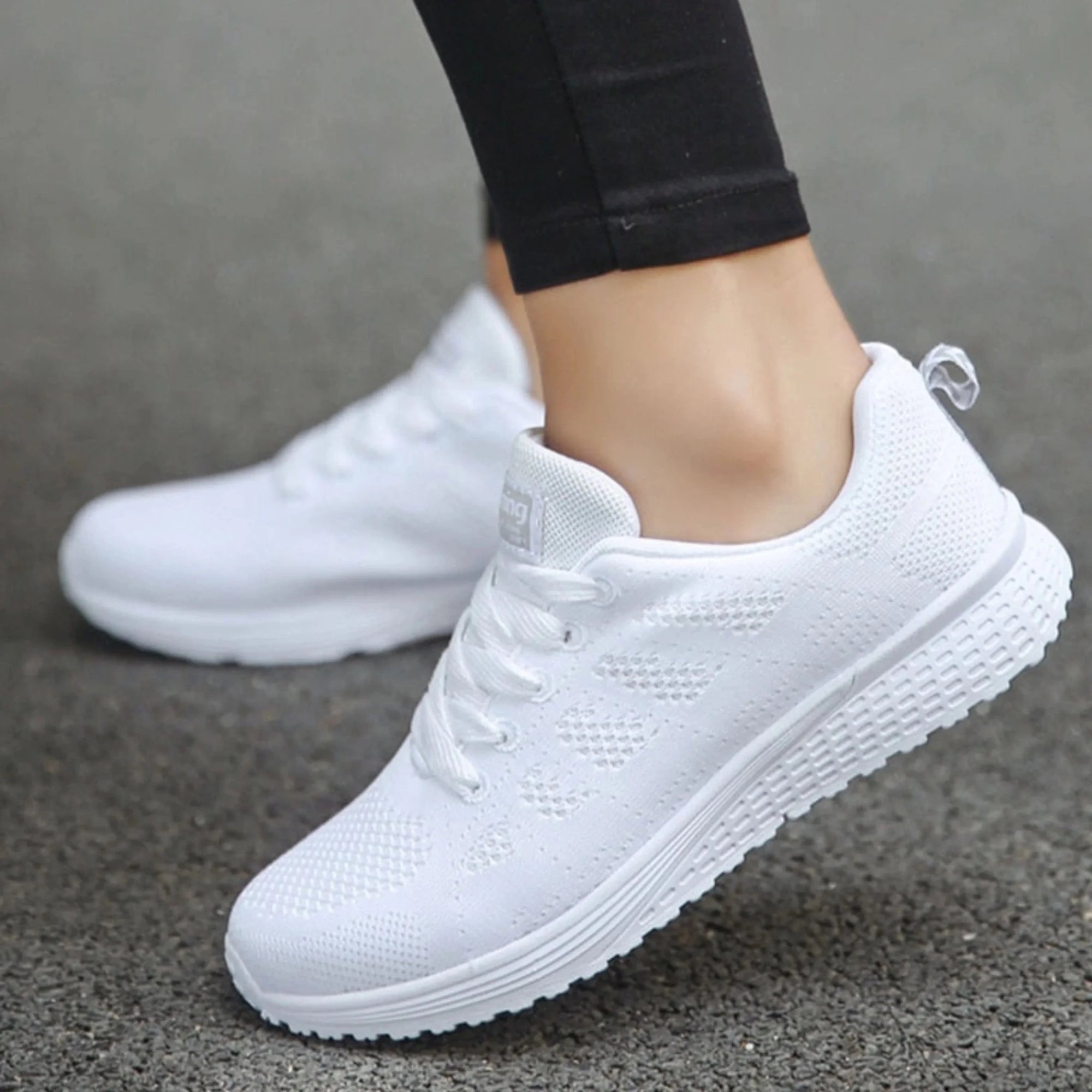 Basket Running Sport en Maille pour Femme - Emilia Lane