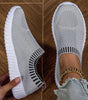 Baskets Slip-On en Maille Souple pour Femme - Emilia Lane