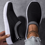 Baskets Slip-On en Maille Souple pour Femme - Emilia Lane