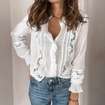 Blouse à Manches Longues avec Fermeture Boutonnée pour Femme | Idéale pour un Usage Quotidien - Emilia Lane
