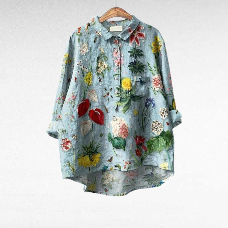 Blouse Longue d’été en lin pour Femmes
