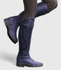 Bottes Cavalières Hautes en Simili Cuir pour Femme - Emilia Lane