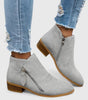 Bottine à Talon en Simili Cuir pour Femme - Emilia Lane