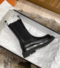 Bottine Chelsea Plate en Simili Cuir pour Femme - Emilia Lane