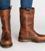 Bottine Mi-Mollet en Simili Cuir pour Femme - Emilia Lane