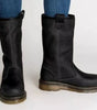Bottine Mi-Mollet en Simili Cuir pour Femme - Emilia Lane