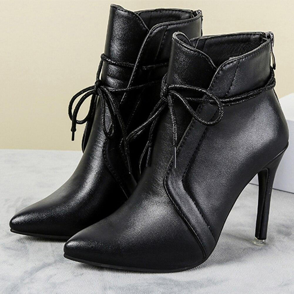 Bottines à Talons Fins et Bout Pointu pour Femme | Idéales pour le Quotidien - Emilia Lane