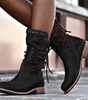 Bottines en Cuir à Lacets Élégantes pour Femmes - Emilia Lane