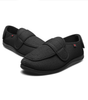 Chausson Femme Confort pour Pieds Larges à Scratch en Maille - Emilia Lane