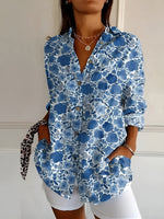 Chemise Longue Imprimée pour Femme | Idéale pour le Quotidien - Emilia Lane
