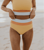 Ensemble Bikini Taille Haute à Coupe Colorblock pour Femmes - Emilia Lane