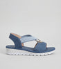 Sandales Peep-Toe avec Boucle Métallique pour Femme | Idéales pour l'Été