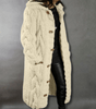 Gilet Long à Capuche en Grosse Maille pour Femme - Emilia Lane