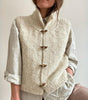 Gilet Sans Manche à Col Montant en Maille pour Femme - Emilia Lane