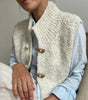 Gilet Sans Manche à Col Montant en Maille pour Femme - Emilia Lane