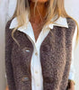 Gilet Sans Manches en Polaire Sherpa pour Femme - Emilia Lane