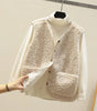 Gilet Sans Manches en Sherpa Effet Mouton pour Femme - Emilia Lane