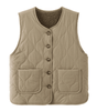 Gilet Sans Manches Matelassé et Chaud pour Femme - Emilia Lane