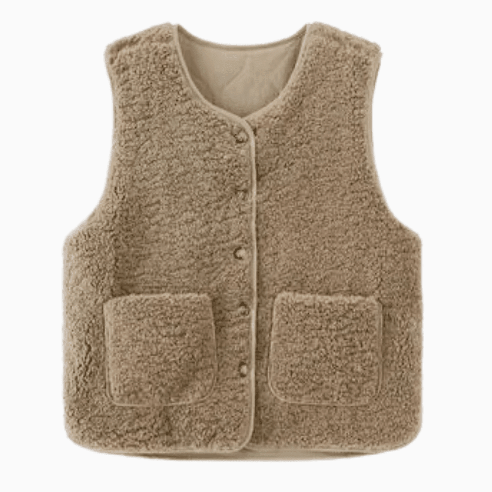 Gilet Sans Manches Matelassé et Chaud pour Femme - Emilia Lane