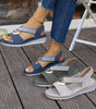Sandales Peep-Toe avec Boucle Métallique pour Femme | Idéales pour l'Été