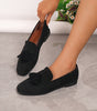 Mocassin Confort en Daim à Franges pour Femme - Emilia Lane