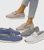 Mocassin Confort et Souple en Maille pour Femme - Emilia Lane