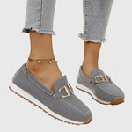 Mocassin Confort et Souple en Maille pour Femme - Emilia Lane