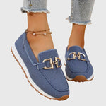 Mocassin Confort et Souple en Maille pour Femme - Emilia Lane